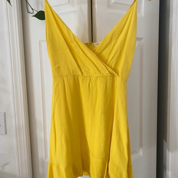 All in Favour Yellow Dress - Picture 1 of 4